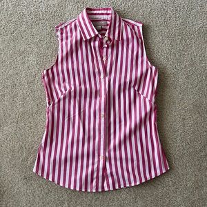 Banana Republic shirt sleeveless. New never used. Non-iron
